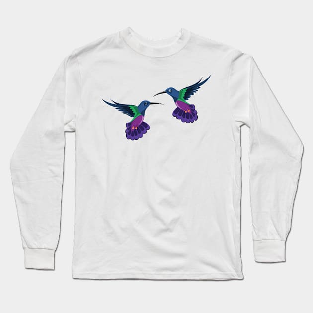 Bird Long Sleeve T-Shirt by timohouse